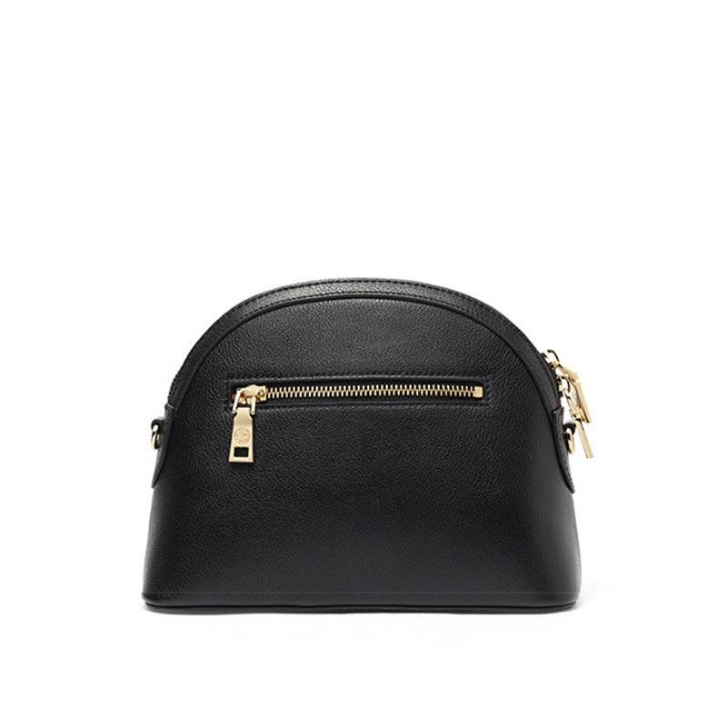 Embroidery Leather Shoulder Bag High Luxury Royal Gold Peony - Image 9