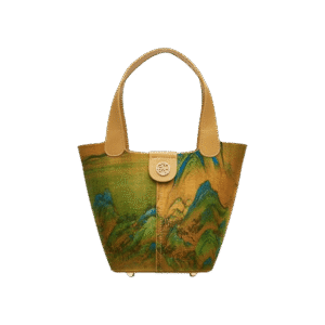 Mulberry Silk Traditional Gold Basket Bag
