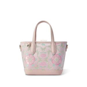 Shu Brocade Butterfly Peony Romance Motif Luxury Crossbody Bag